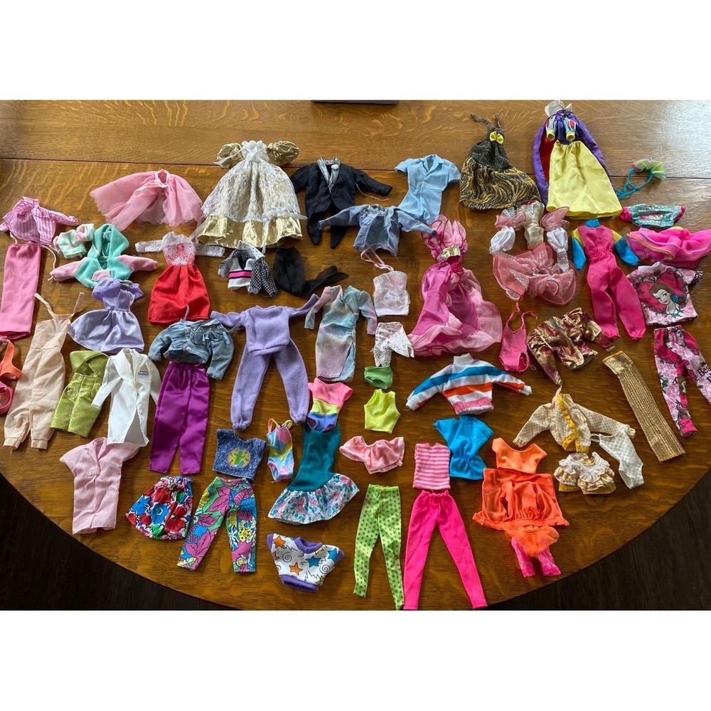 Big Lot Fashion 90s Barbie Doll Clothes Outfits Tags & Unbranded